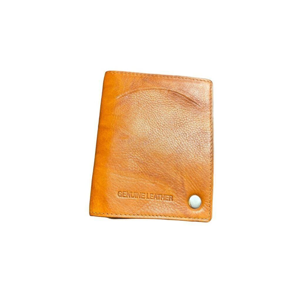 Genuine Leather Card Holder Wallet - Brown - Made In India